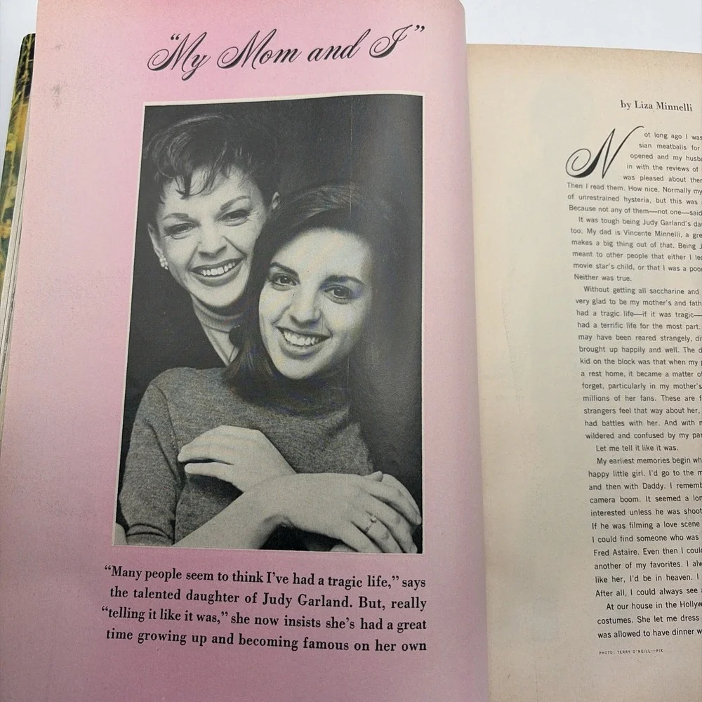 Good Housekeeping Magazines 1968. Kennedy, Nixon, Liza Minnelli, Judy Garland:)